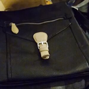 Stylish Black and Tan Men's Bag